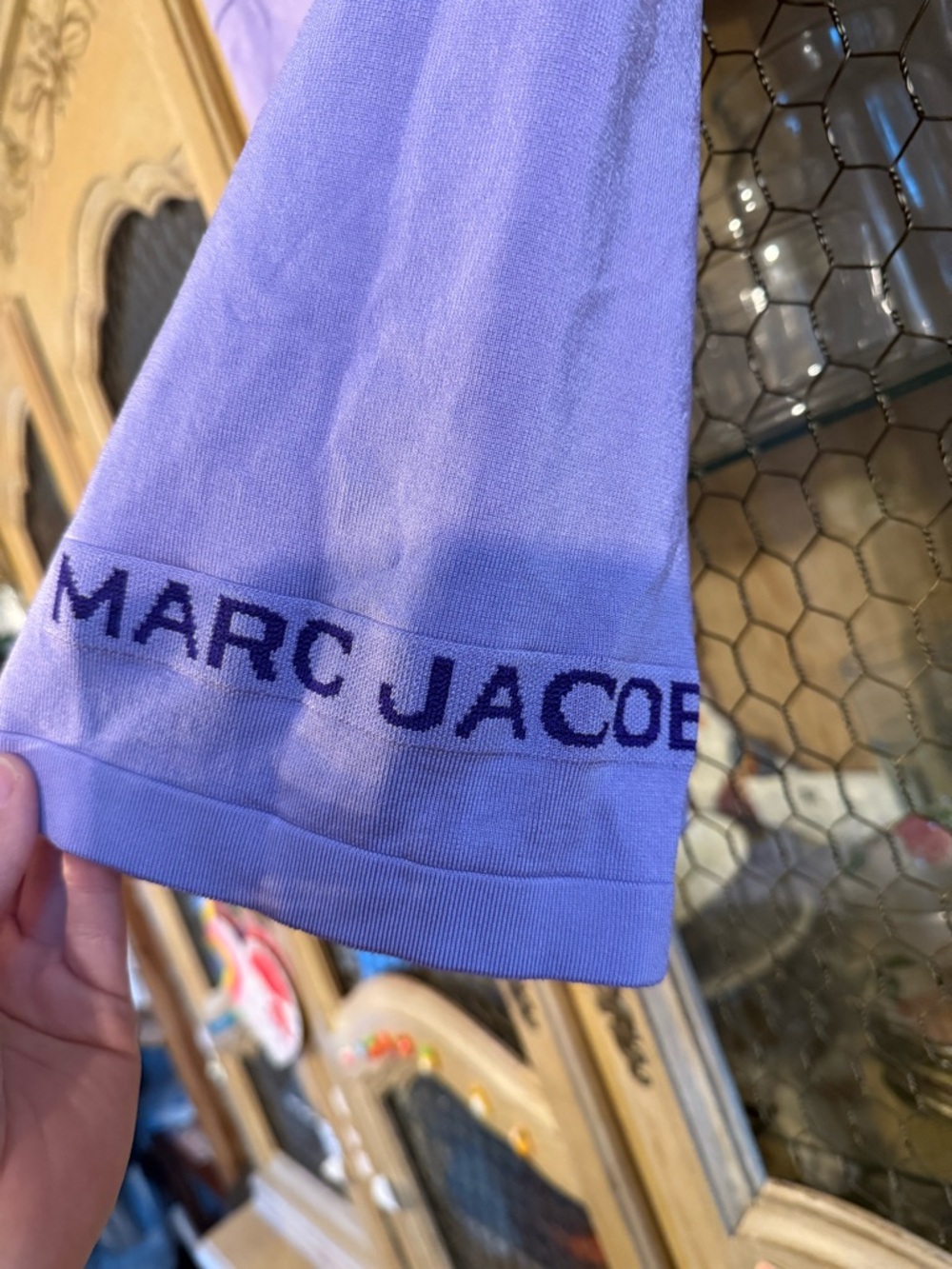 Marc Jacobs Lavender Bike Shorts - Picture 2 of 3